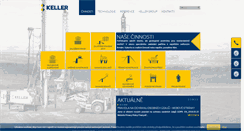 Desktop Screenshot of kellergrundbau.cz